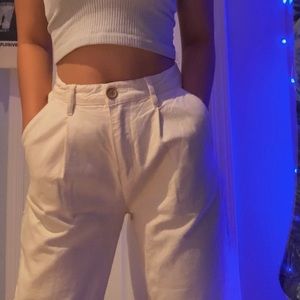 pull & bear beige pants